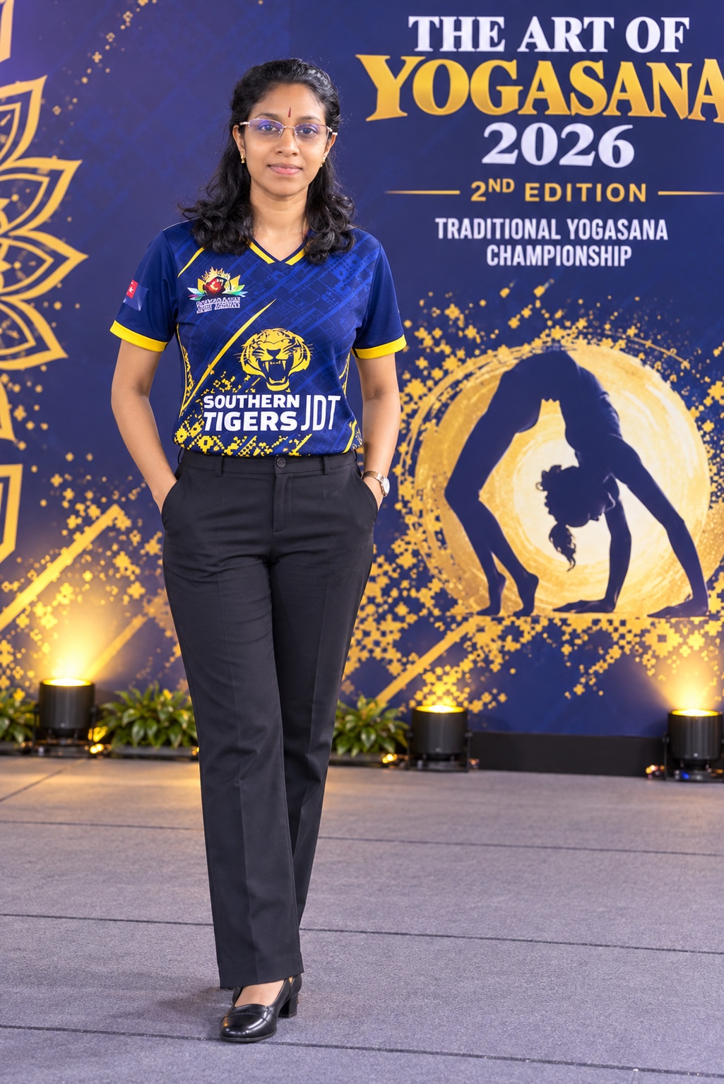 Master Srimathi Thamaraiselvi Sukumaran at The Art of Yogasana 2026